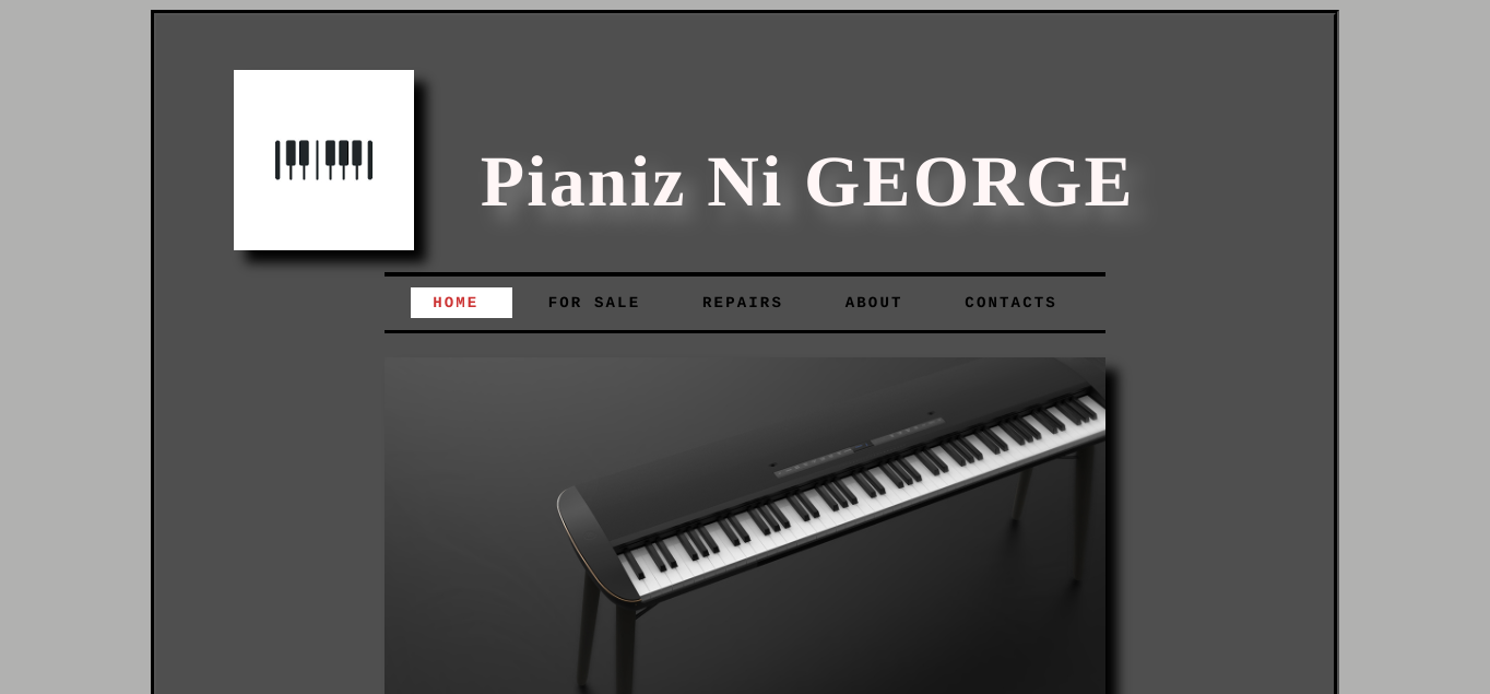 Keyboard Store Website